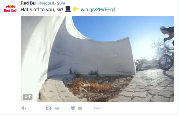 Redbull Branded Link