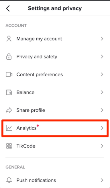 tiktok analytics