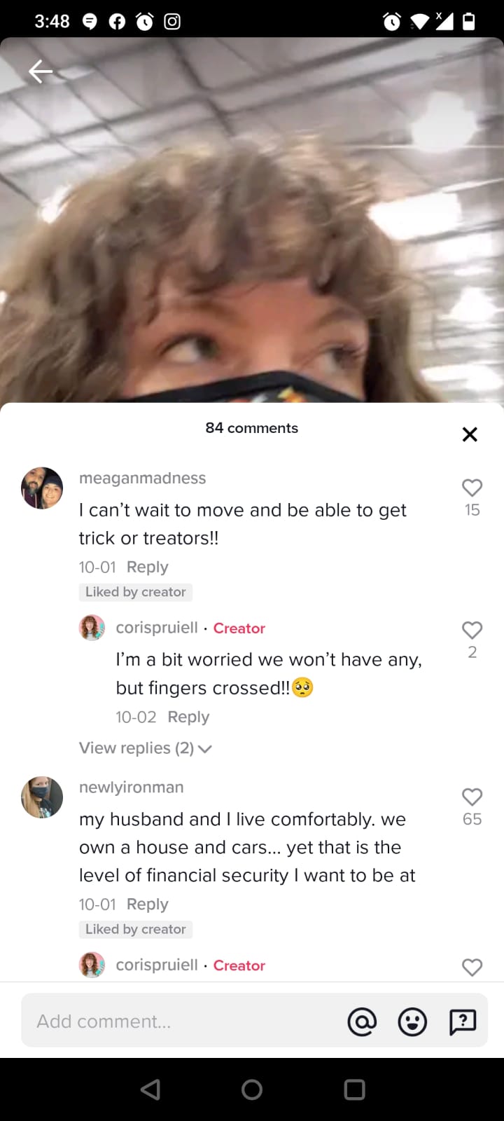 top comments tiktok