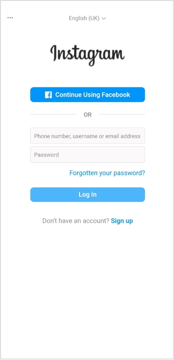 login