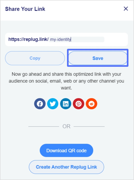 save click