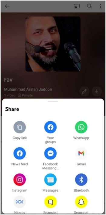 copy and share