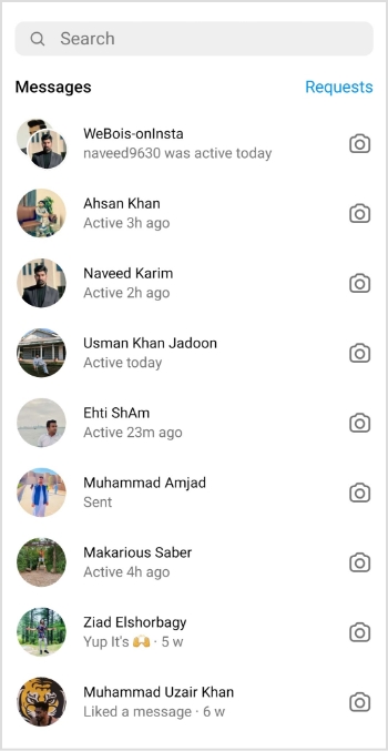 select chat