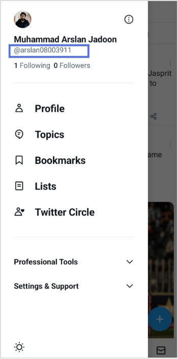 username