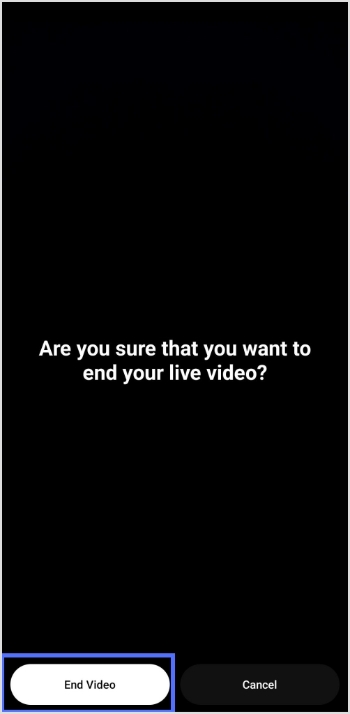 end video
