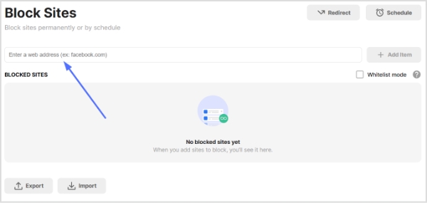 blocksite-dashboard