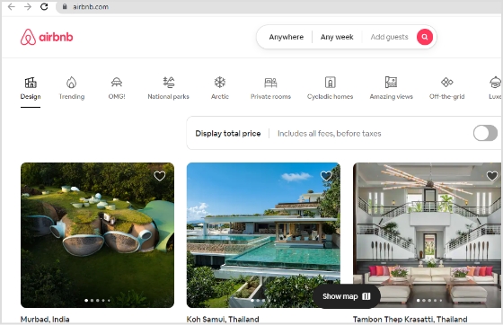 Air-Bnb-Website