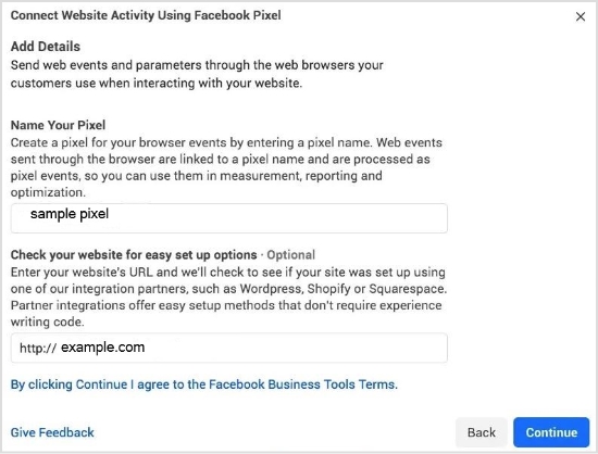 Connect-Website-Activity-using-Facebook-Pixel