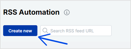 Click on create new - replug.io
